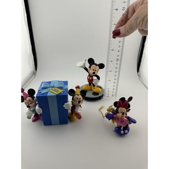 Assortment of Vintage Disney items Pop up box, Ornament, Figurine Mickey - Picture 11 of 12